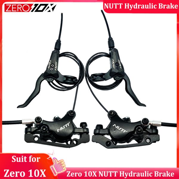 Zero 10X NUTT-Hydraulikbremssatz, Zubehör nur für Zero 10X-Elektroroller. NUTT-Ölbremsteil für Zero 10X E-Scooter