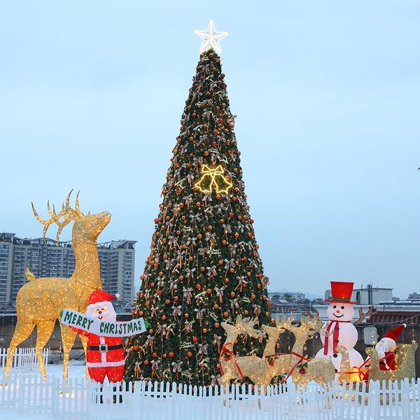 

christmas decorations gy large tree package 3/4/5/6/8 m outdoor frame luxury luminous el arrangement
