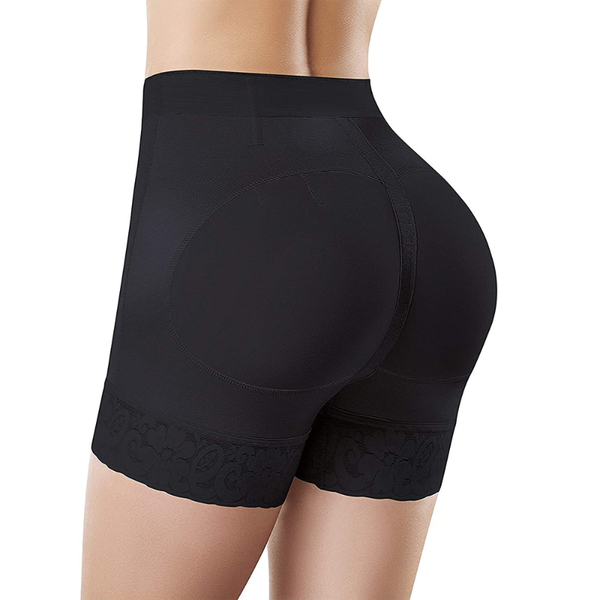 

women's shapers bulifter high waist women buttock panties hip enhancer underwear shapewear slimming sheath flat belly lingerie, Black;white