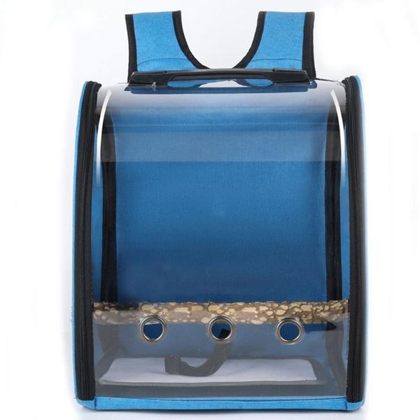 

backpack d0lf pet parrot carriers bag bird bubble transparent 360Â° sightseeing birds travel cage