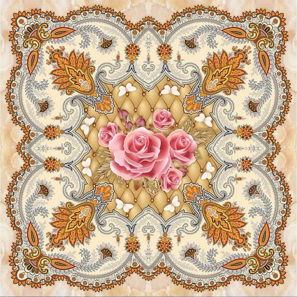 

wallpapers european style butterfly rose marbles 3d floor tiles mural wallpaper living room el mall pvc waterproof wear non-slip sticker
