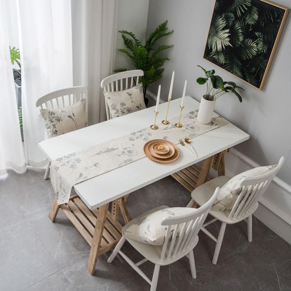 

table cloth modern runner rectangular for home linen runners wedding party decoration flower cover