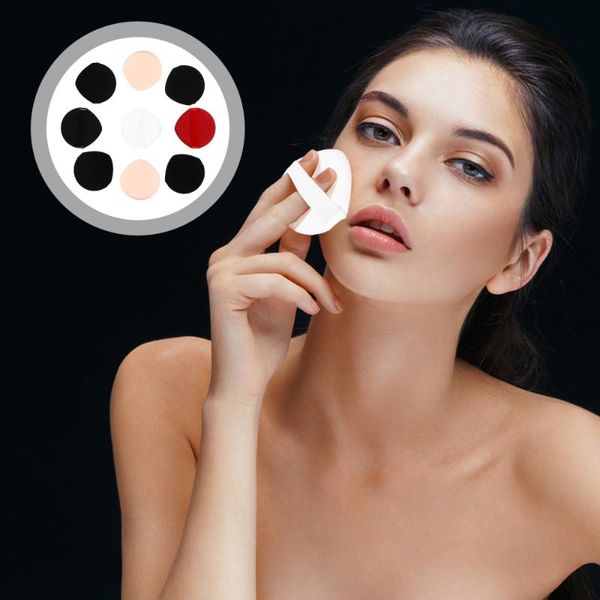 

sponges, applicators & cotton 9pcs makeup powder puffs face tool puff