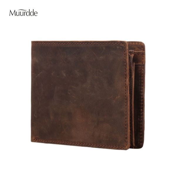 

leather customized crazy horse wallet retro men's layer first cqgll