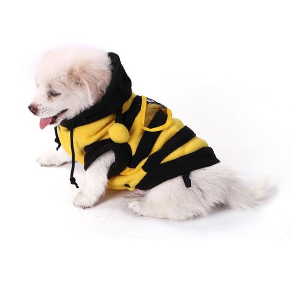 

dog apparel clothes, funny turn into little bee pet clothes