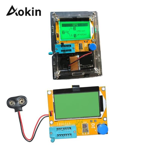 

integrated circuits -t4 mega328 transistor tester diode triode capacitance esr meter mos pnp/npn m328 with capacitor testing for arduino diy