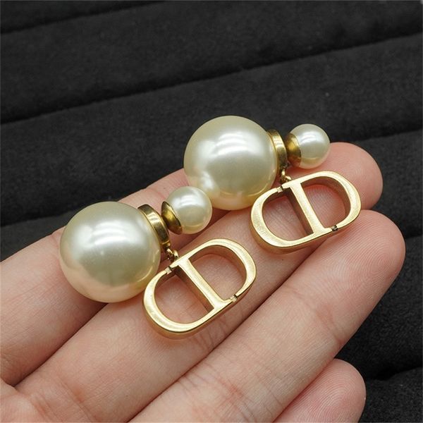 

nose earrings pearl earrings red live tape payment batch, Black