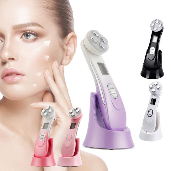 

smart electric toothbrush facial mesotherapy electroporation rf radio frequency led pon face lifting tighten wrinkle removal skin care massa