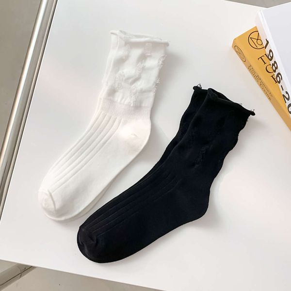

autumn winter color black white personalized leisure simple fashion women