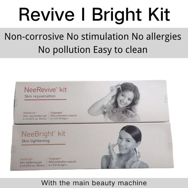

2023 most popular nee revive kit gel skin lightening skin rejuvenation for oxygen machine ce