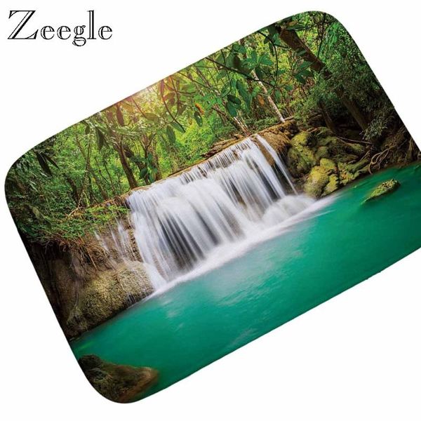

cushion/decorative pillow zeegle flannel floor mat doormat home entrance foot living room decoration soft rug water absorption outdoor door