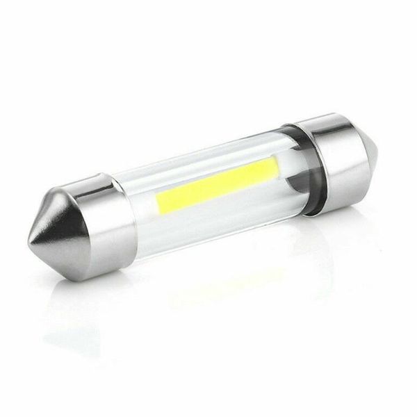 

license plate car light dome map white 10pcs 12v 160lm accessories c5w cob led emergency lights