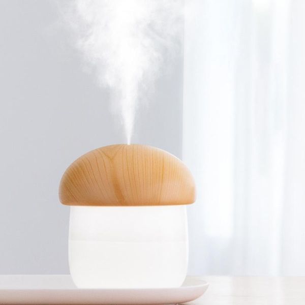 

essential oils diffusers cute mushroom shape air humidifier usb mist maker beauty replenishing aroma d0je