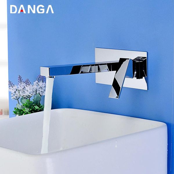 

basin faucets bathroom sink tap brass bathtub mixer wall-mounted el household mixed water single handle washbasin faucet