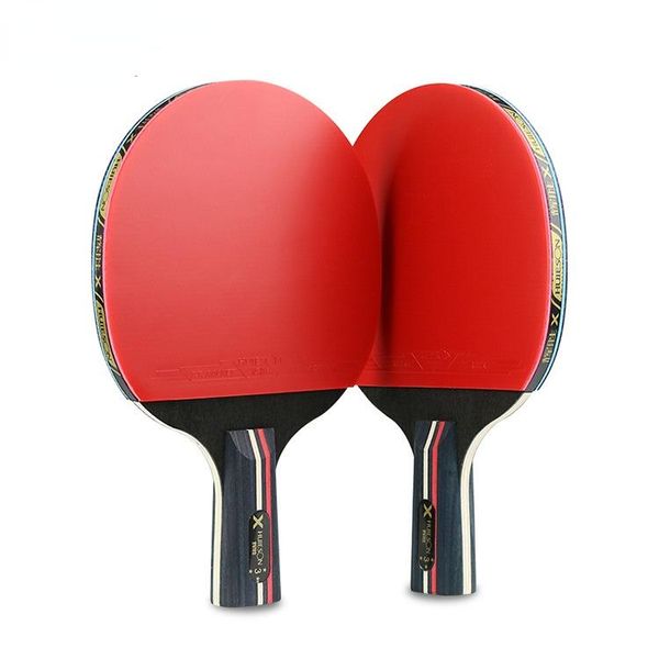 

table tennis raquets 3 star upgraded 7 layers of pure wood racket set super powerful pong bat for club training