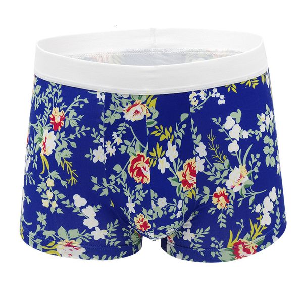 

men's underwear european size pants printed boxer u convex bag loose and breathable young men's, Black;white