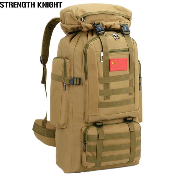 

outdoor tactical mountaineering backpack waterproof army shoulder military hunting camping multi-purpose molle travel sport bag bags