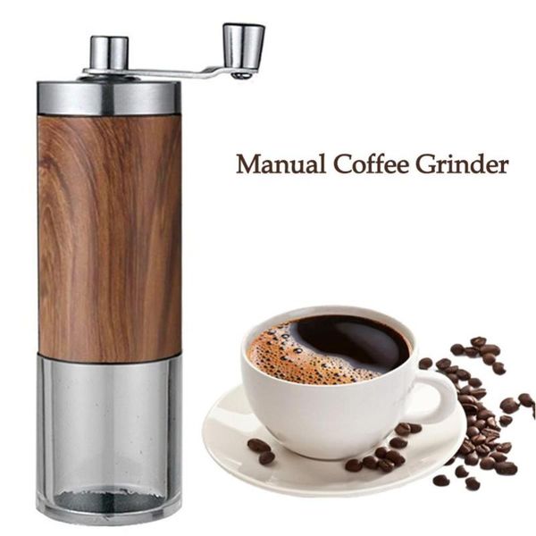 

manual coffee grinders grinder stainless steel nut bean with adjustable handle