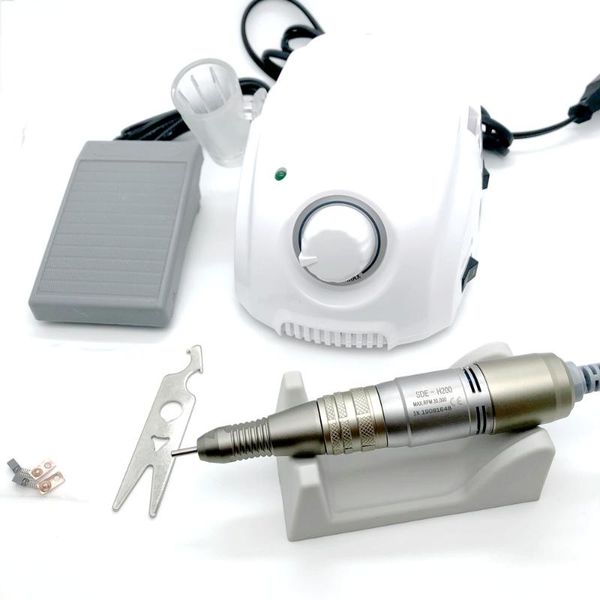 

nail drill & accessories bt marathon champion-3 control box 65w 30000rpm sde h200 handle electric polish machine manicure set