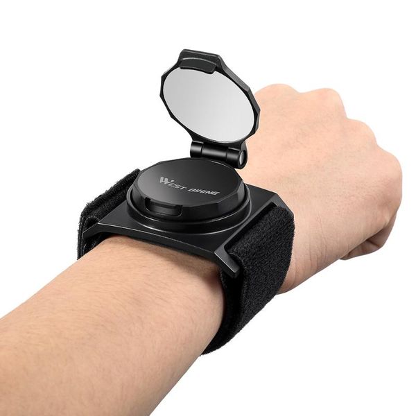 

bike groupsets west biking road bicycle riding rearview mirror mountain accessories motorcycle 360 degree rotating adjustable wrist band