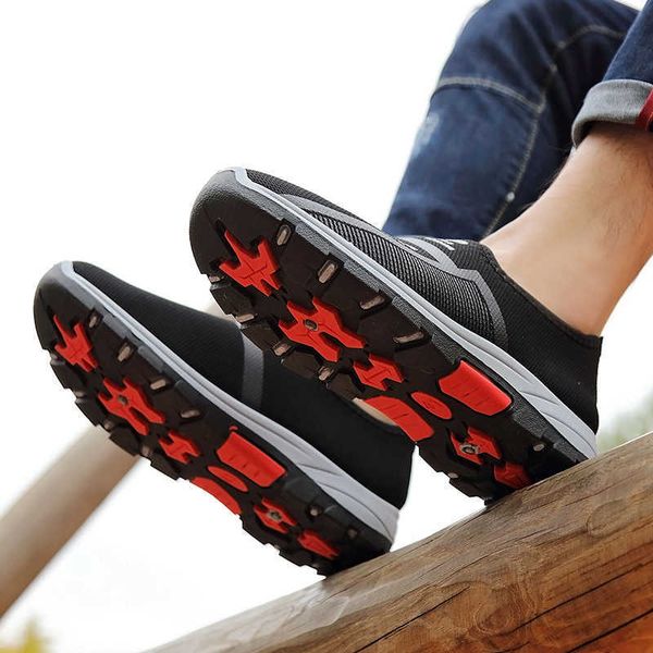 

light casual shoes men's breathable mesh outdoor sports mountaineeringtraining sneakers