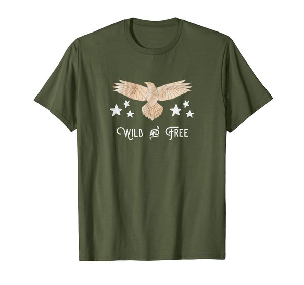 

Wild And Free, Eagle Stars Graphic T-Shirt, Mainly pictures