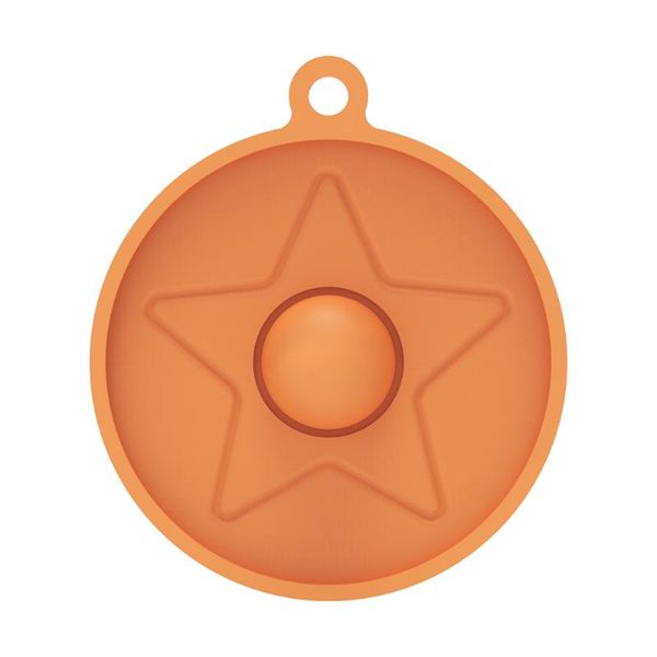 

party favor intelligent bubble squeeze toy round plate shape decompression child sensory concentration education gift