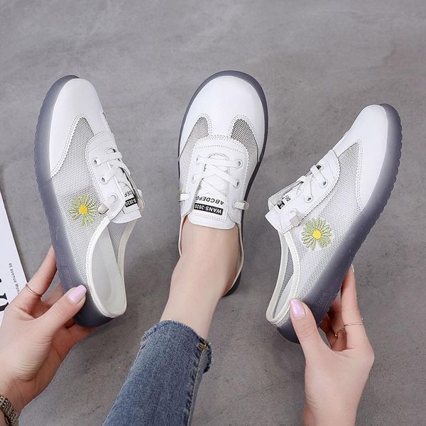 

slippers 2021 stylish women's sandals flat white slipper women shoes woman, Black