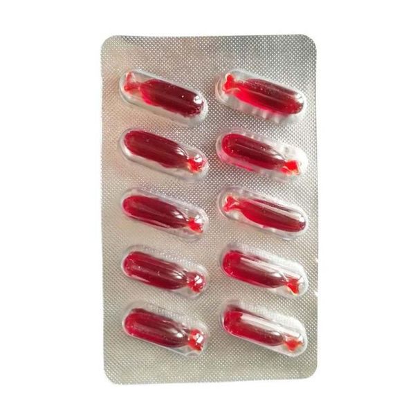 

party masks 10pcs halloween fake blood pills vampire horror funny joke prank trick