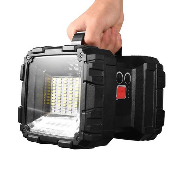 

led searchlight portable super bright usb rechargeable 40w flood light outdoor emergency work camping lanterns