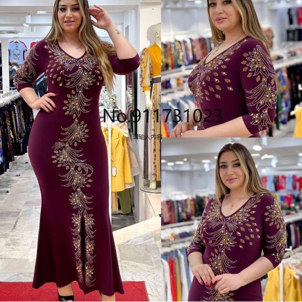 

ethnic clothing 2021 flower print traditional dashiki african dresses for women plus size boubou robe africaine femme africa maxi dress clot, Red