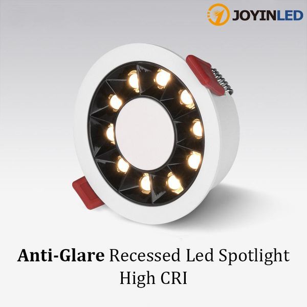 

ceiling lights embedded anti glare led downlight living room lamp 7w 12w 18w no main light ultra thin grille spotlight 3000k 6000k