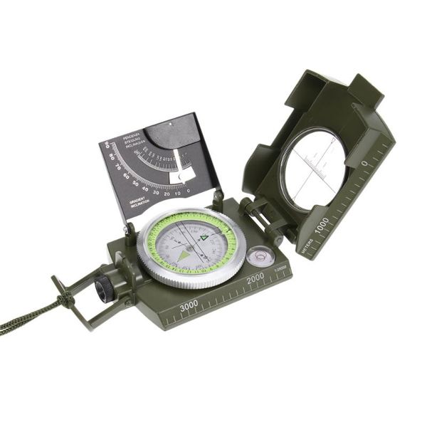 

compass outdoor american style multi-functional green vintage designed for travel use gadgets
