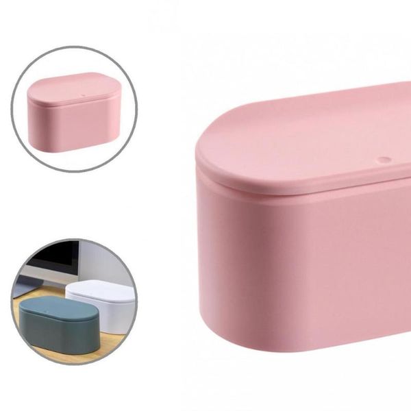 

waste bins easy to clean fashion multi-functional mini desktrashcan plastic desk garbage can compact for study