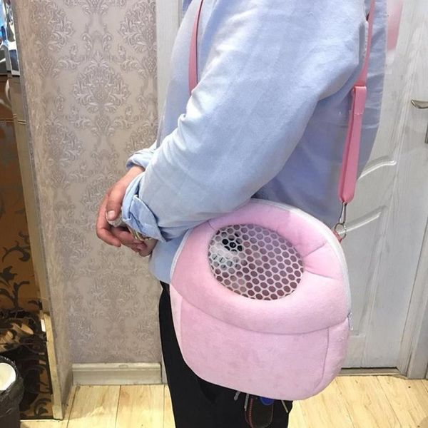 

storage bags pet cage small hamster travel bag chinchilla guinea pig keep warm breathable rat leash