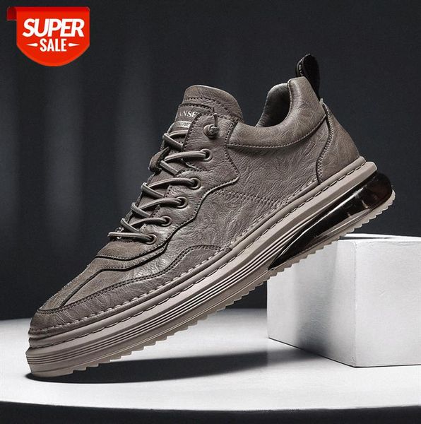 

korean men's shoes, sports running cushion soles, casual shoes #p614