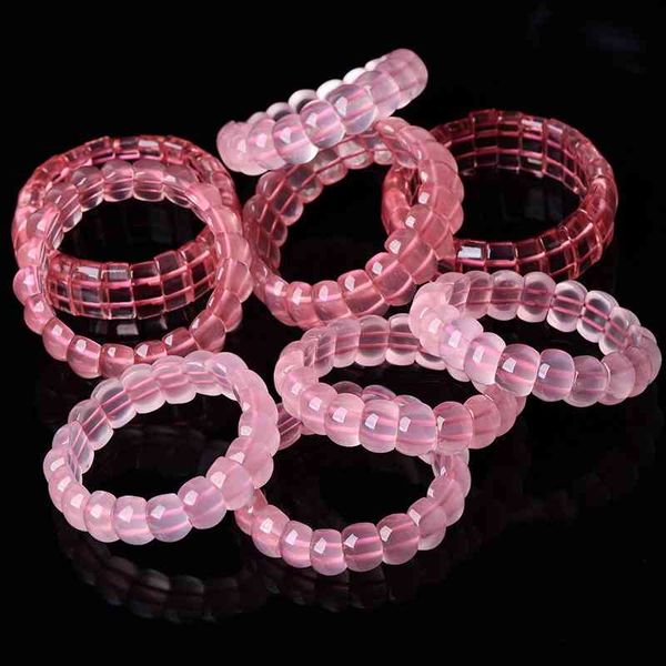 

pearl king jewelry 5a ice natural powder crystal bracelet jewelry, Black