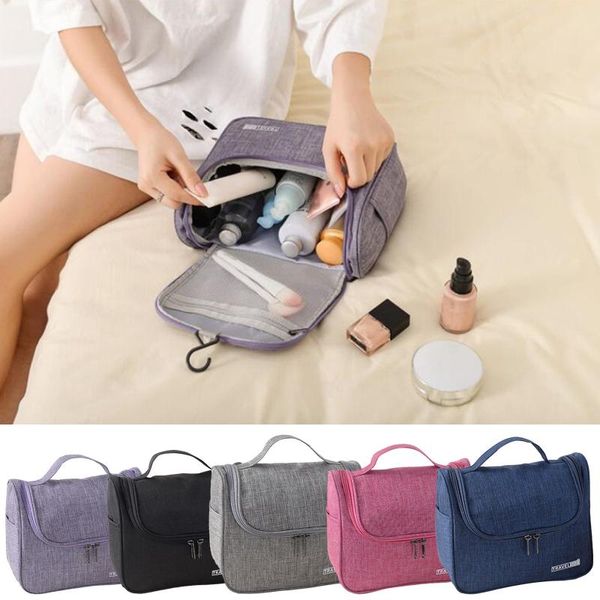 

eyebrow tools & stencils travel makeup bag storage organizer nail case jewelry box toilet styling waterproof cosmetic woman wash