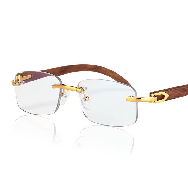 

75% off outlet store online business wooden foot eye less computer anti blue light optical myopia glasses frame new, White;black