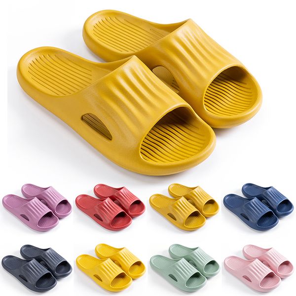 

r slide slippers men women shoes all red yellow dark blue pink ourdoor home sneakers summer mens womens sandals size 36-45