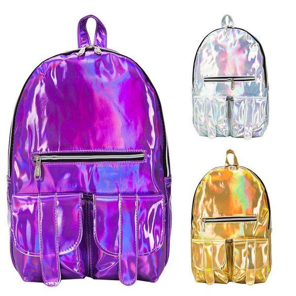 

women's backpack fashion hip-hop school for cool girls teenagers bags