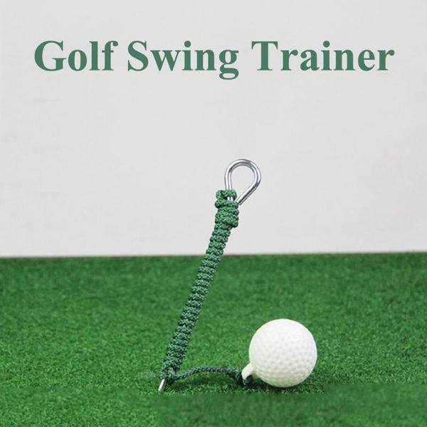 

golf balls rope ball hit s putting training practice aid swing sports protable easy operation