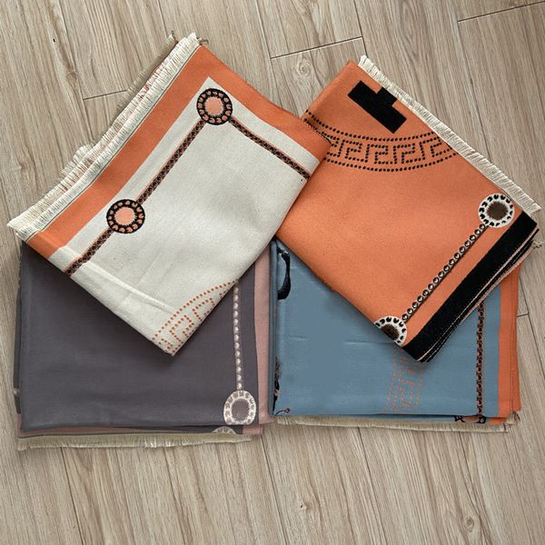 

op quality fashion ladies cashmere scarf men and women winter thick scarfletter pattern style 180*70cm, Blue;gray