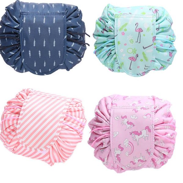 

storage bags travel artifact small fresh bag creative colorful rope makeup jewerly case