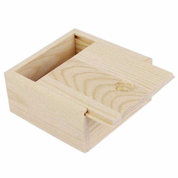 100 teile / los holz handgemachte seifenkasten holz verpackungskasten schmuck aufbewahrungsboxen 8,5 * 8.5 * 4 cm