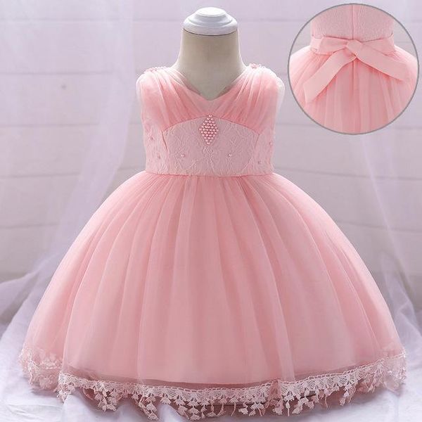 

girl's dresses baby girl 2021 summer clothes kids christening for girls 1st birthday party wedding princess dress clothing3 9 12 months, Red;yellow