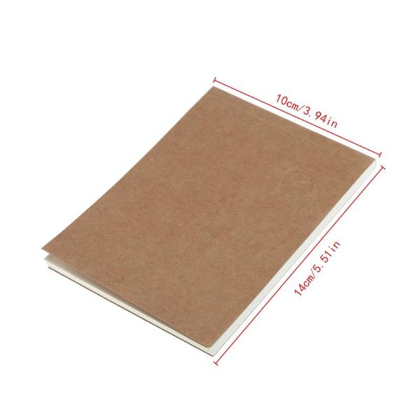 

gift wrap vintage retro kraft paper notebook blank notepad book journal diary drop