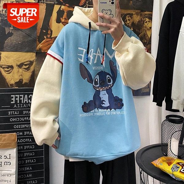 

hooded sweater men's plus fat size loose hedging hip-hop couple jacket #jt95, Black