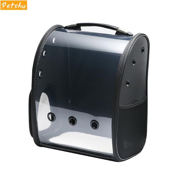 

cat carriers,crates & houses petshy pet puppy carrier backpack transparent breathable kitten bags outdoor travel hiking small dogs animal ca