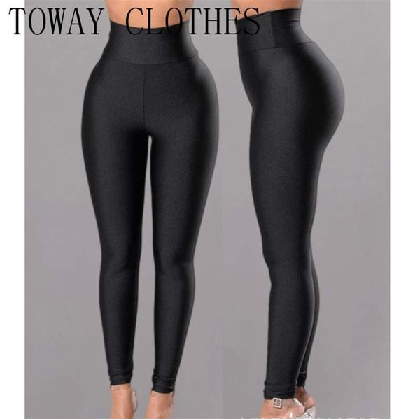 

women's pants & capris summer autumn solid color plain skinny tights stretch sportswear legging high waist for women 2021, Black;white
